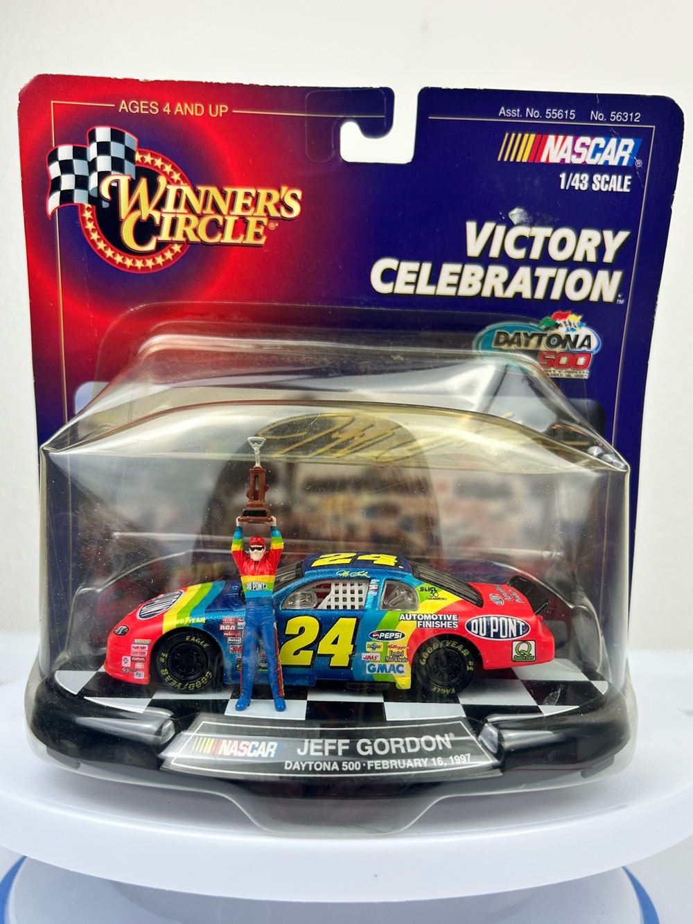Winners Circle NASCAR Jeff Gordon #24 Daytona 500 1997 Victory 1:43 Diecast
